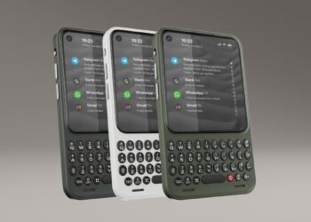 Clicks debuts its own take on the BlackBerry smartphone, plus a $79 snap-on mobile keyboard