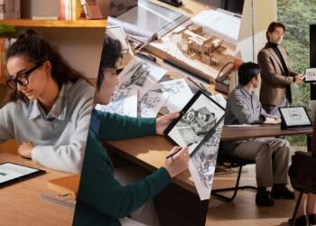 AI-Powered E-Note with Paper-Like Display