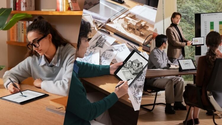 AI-Powered E-Note with Paper-Like Display