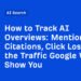 Mentions, Citations, Click Loss, and the Traffic Google Won’t Show You
