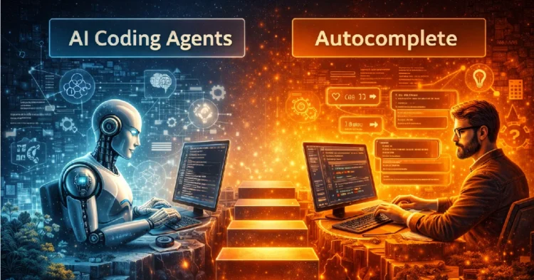 AI Coding Agents vs Autocomplete: 5 Key Architecture Differences
