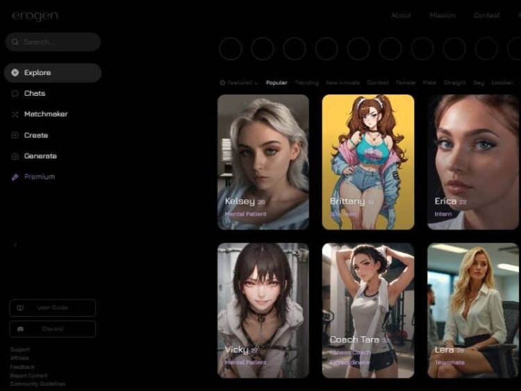 Erogen AI Image Generator Prices, Capabilities, and Feature Breakdown