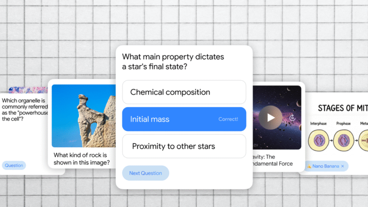 Gemini app features that support students