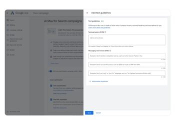 We’re expanding beta access to text guidelines for all advertisers globally in AI Max.