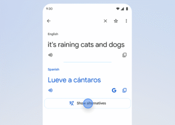 Google Translate uses AI to provide context for translations