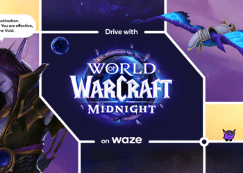 Drive with World of Warcraft on Waze