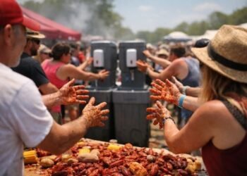 Why Standard Portable Toilets Fall Short at Messy, Hands-On Food Events