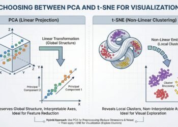 Choosing Between PCA and t-SNE for Visualization