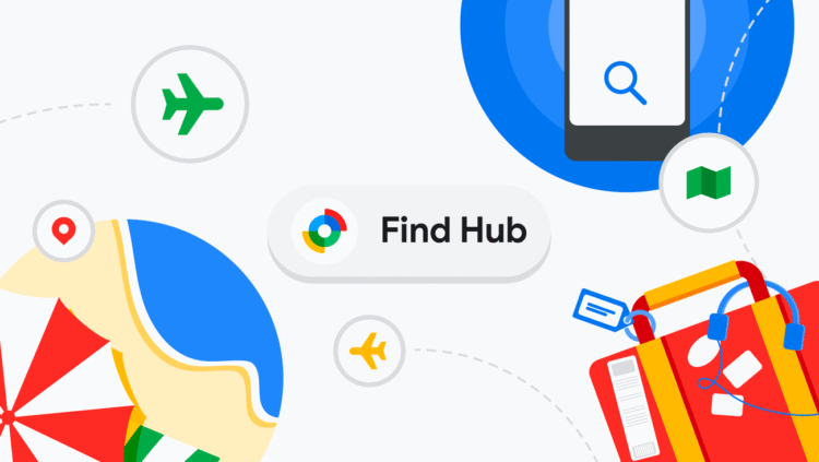 Use Find Hub to find lost luggage with airline partnerships