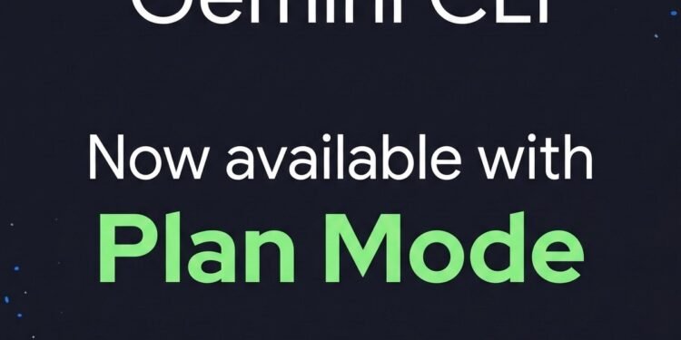 Plan mode is now available in Gemini CLI