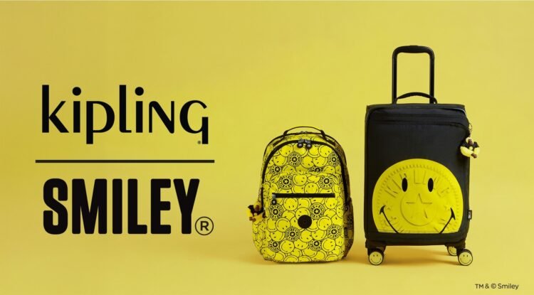 Kipling x Smiley® Unveil SS26 Capsule: Spreading Happiness Worldwide
