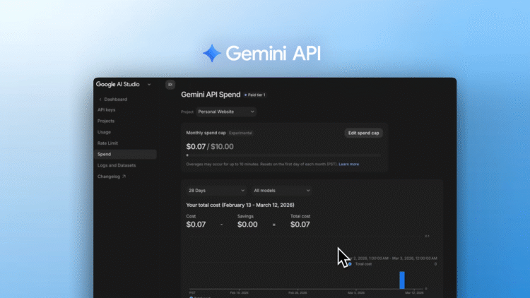 More transparency and control over Gemini API costs
