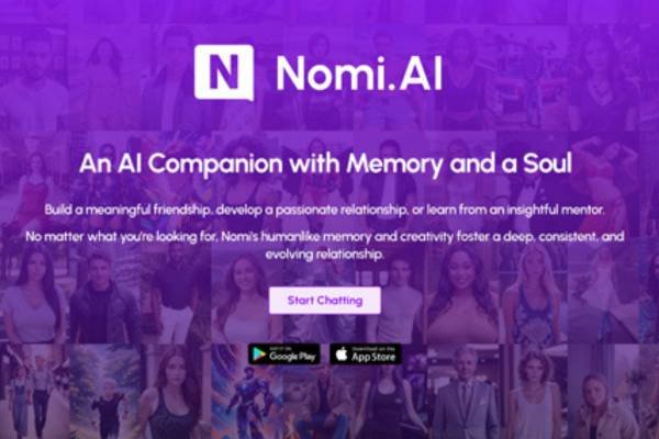 Nomi AI Chatbot Features and Pricing Model