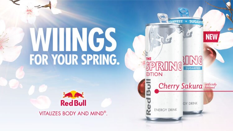 Taste Spring Early with Red Bull® Limited-Edition Cherry Sakura