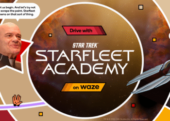 Drive with Star Trek on Waze