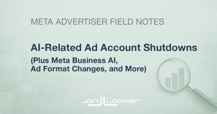 AI-Related Ad Account Shutdowns, Meta AI Chat, and More