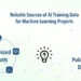 Reliable Sources of AI Training Data for Machine Learning Projects