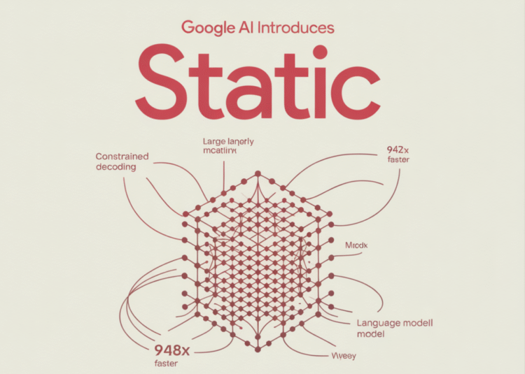 Google AI Introduces STATIC: A Sparse Matrix Framework Delivering 948x Faster Constrained Decoding for LLM Based Generative Retrieval
