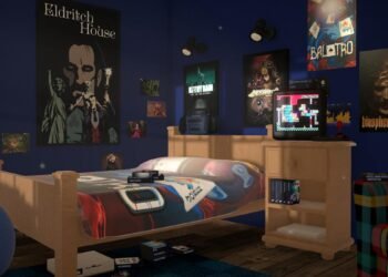 BOXROOM lets you build a cozy game room for your Steam library