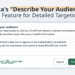 Meta’s “Describe Your Audience” AI Feature for Detailed Targeting