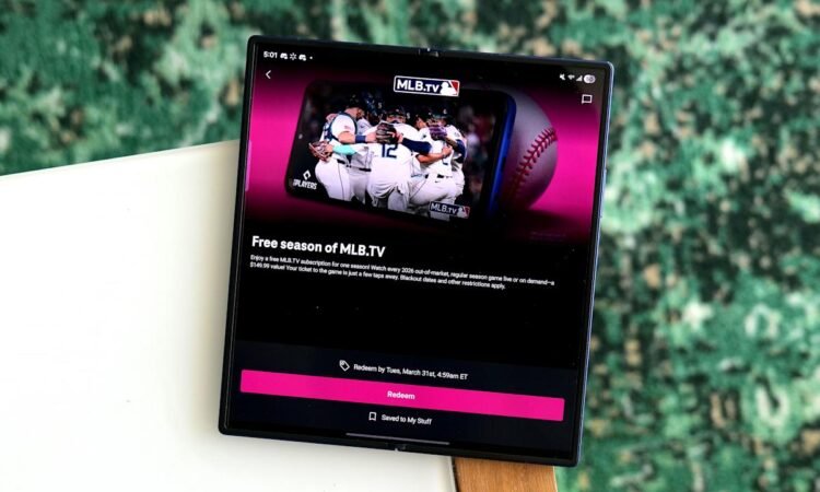 T-Mobile customers have a week to sign up for a free year of MLB.TV