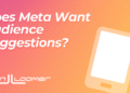 Does Meta Want Audience Suggestions?
