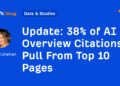 38% of AI Overview Citations Pull From Top 10 Pages