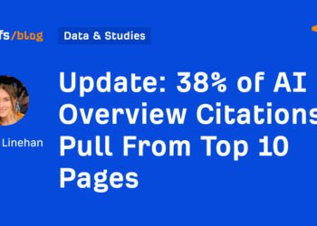 38% of AI Overview Citations Pull From Top 10 Pages