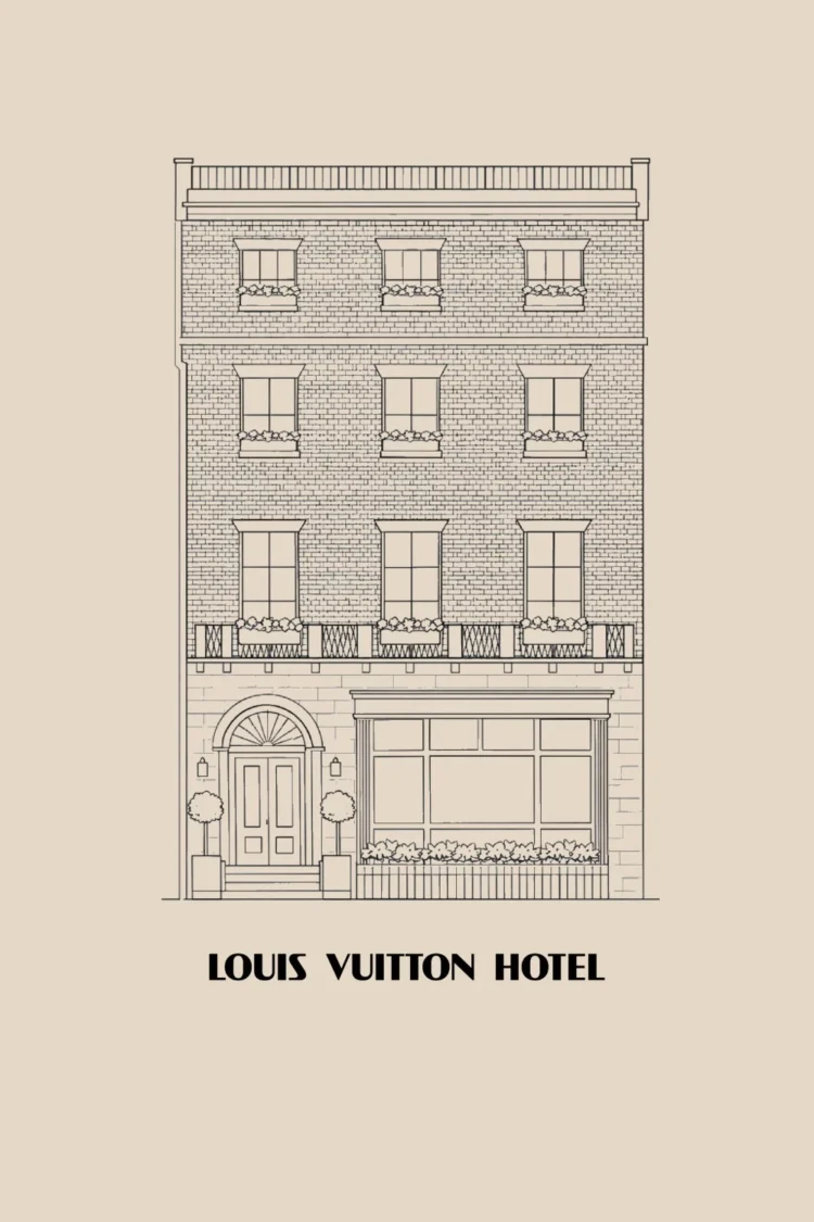 Louis Vuitton Launches Its First Monogram Hotel Experience in London