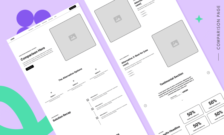 How to build SaaS comparison pages buyers actually trust Build a SaaS comparison page buyers trust (examples + template)