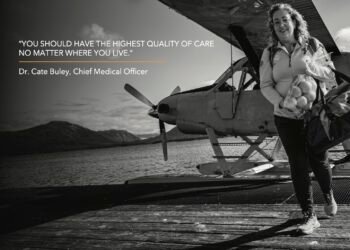 Better Healthcare Delivered—In SE Alaska It’s All in Black and White