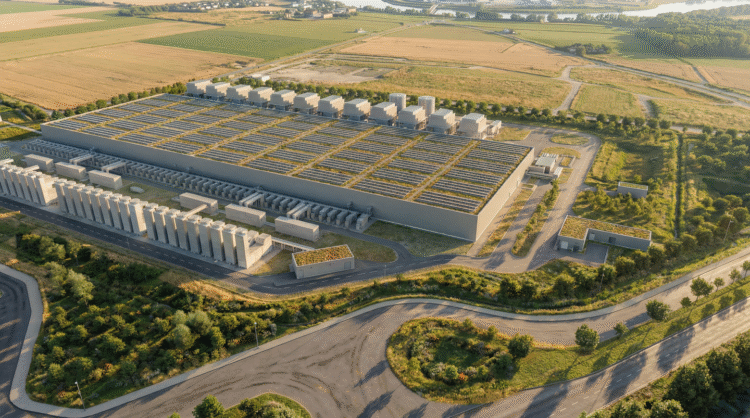 Google invests in its first data center in the Alps.