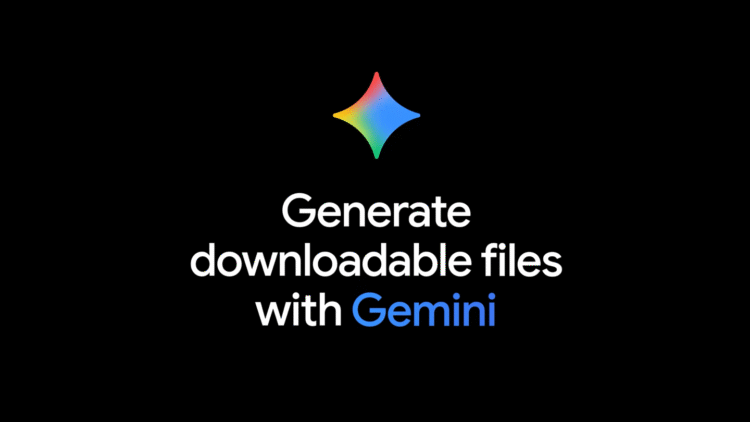 You can now generate files in Gemini