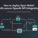 How to Deploy Open WebUI with Secure OpenAI API Integration, Public Tunneling, and Browser-Based Chat Access