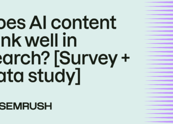 Does AI content rank well in search? [Survey + Data study]