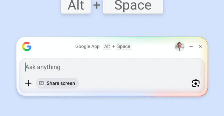 Google’s Spotlight-like desktop search bar for Windows is available for everyone