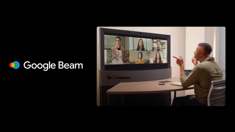 A new experiment brings better group meetings to Google Beam