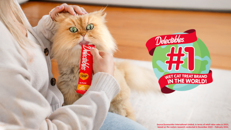 Delectables® Gets Crowned as the #1 Wet Cat Treat Brand in the World