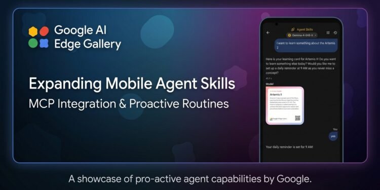 A Smarter Google AI Edge Gallery: MCP integration, notifications, and session continuity