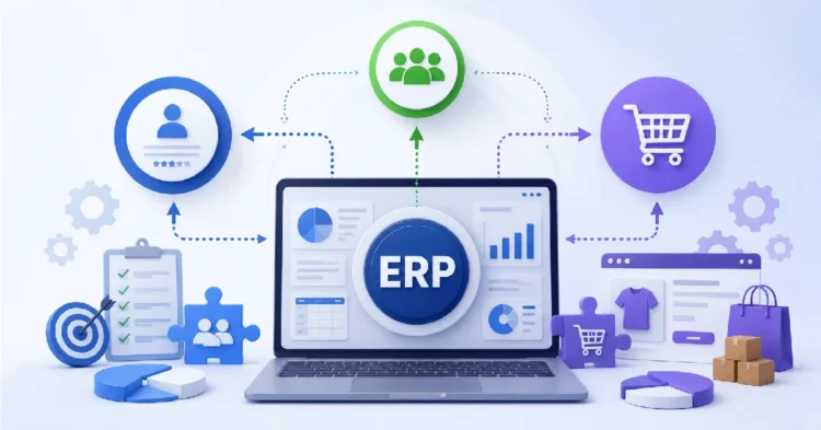 How ERP Integrates with CRM and E-commerce Platforms in 2026