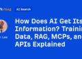 How Does AI Get Its Information? Training Data, RAG, MCPs, and APIs Explained