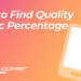 How to Track Quality Traffic Percentage