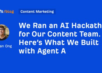 We Ran an AI Hackathon for Our Content Team. Here’s What We Built with Agent A