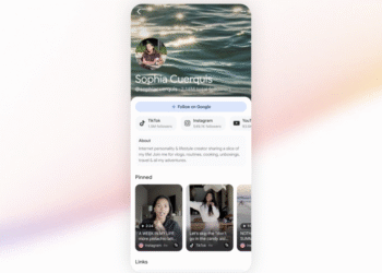 Google is letting social media stars customize their search result page