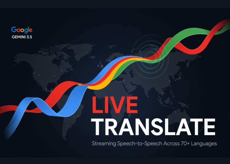 Google Releases Gemini 3.5 Live Translate, a Streaming Speech-to-Speech Audio Model Covering 70+ Languages Across Meet, Translate, and the Live API