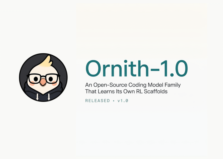 DeepReinforce Releases Ornith-1.0: An Open-Source Coding Model Family That Learns Its Own RL Scaffolds