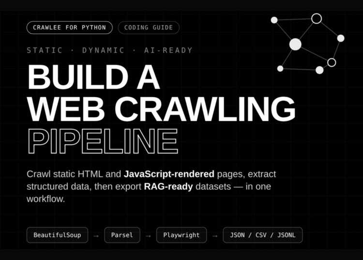 Crawlee for Python: Build a Web Crawling Pipeline with Robots Handling, Link Graphs, and RAG Chunk Export