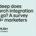 Only 22% of marketers have fully integrated AI search and SEO [Study]