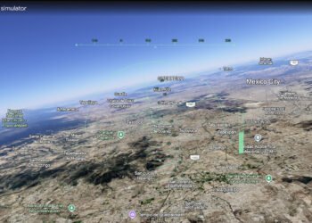 Google Earth’s Flight Simulator Mode Is Now Available In Your Browser