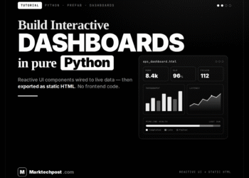 How to Design Python-First Interactive Dashboards with Prefab Reactive UI Components and Static HTML Export